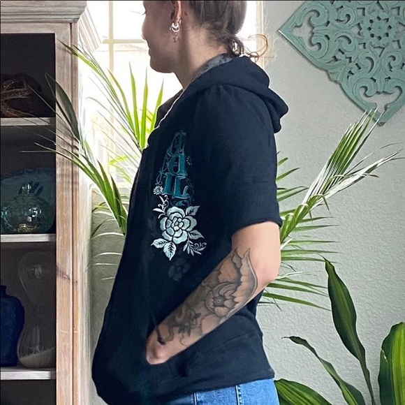 O’NEILL Zip up Sweatshirt Jacket Women’s Small - Picture 5 of 6